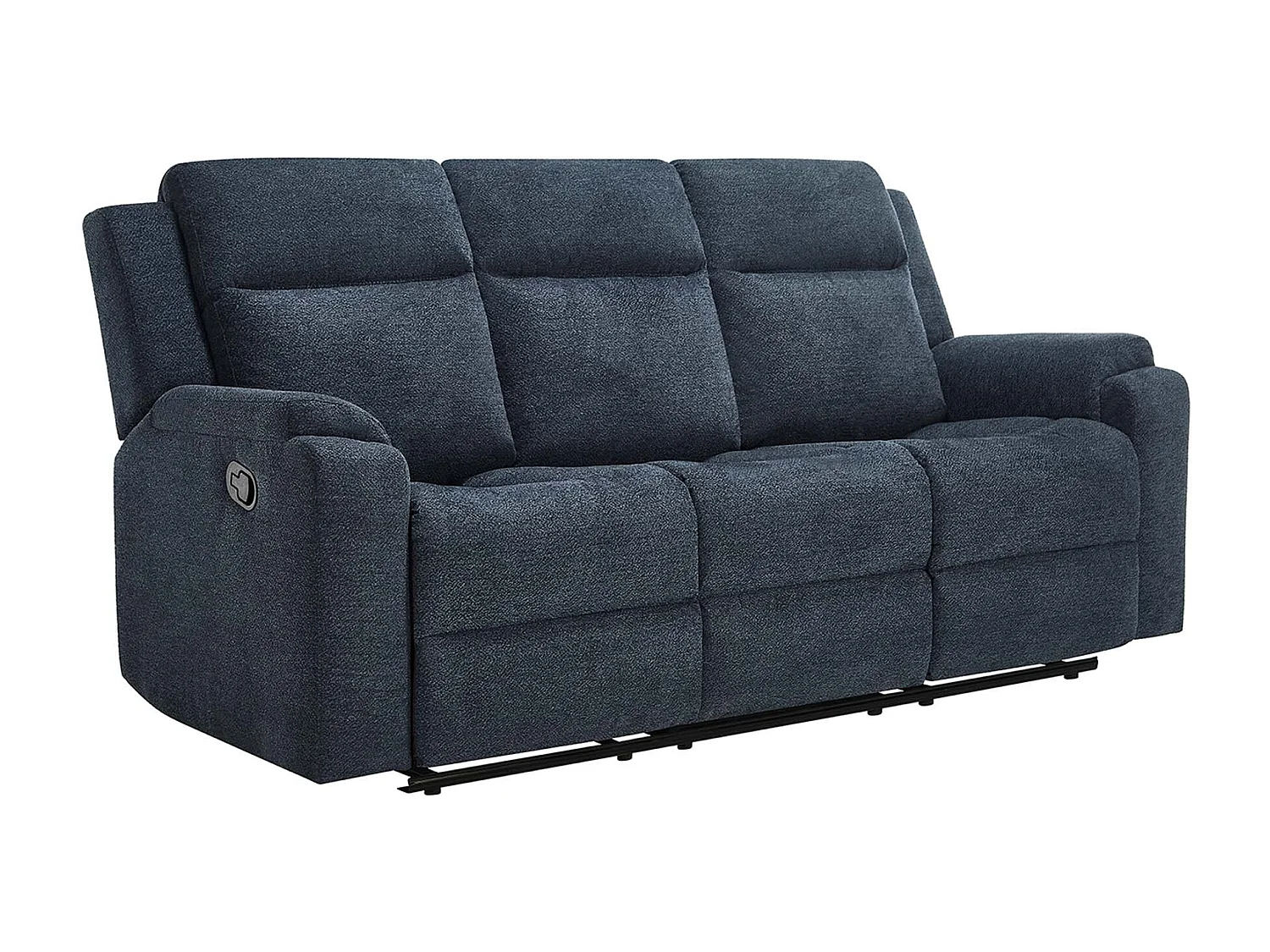 Orka 1+2+3 Seater Fabric Manual Recliner Sofa Set