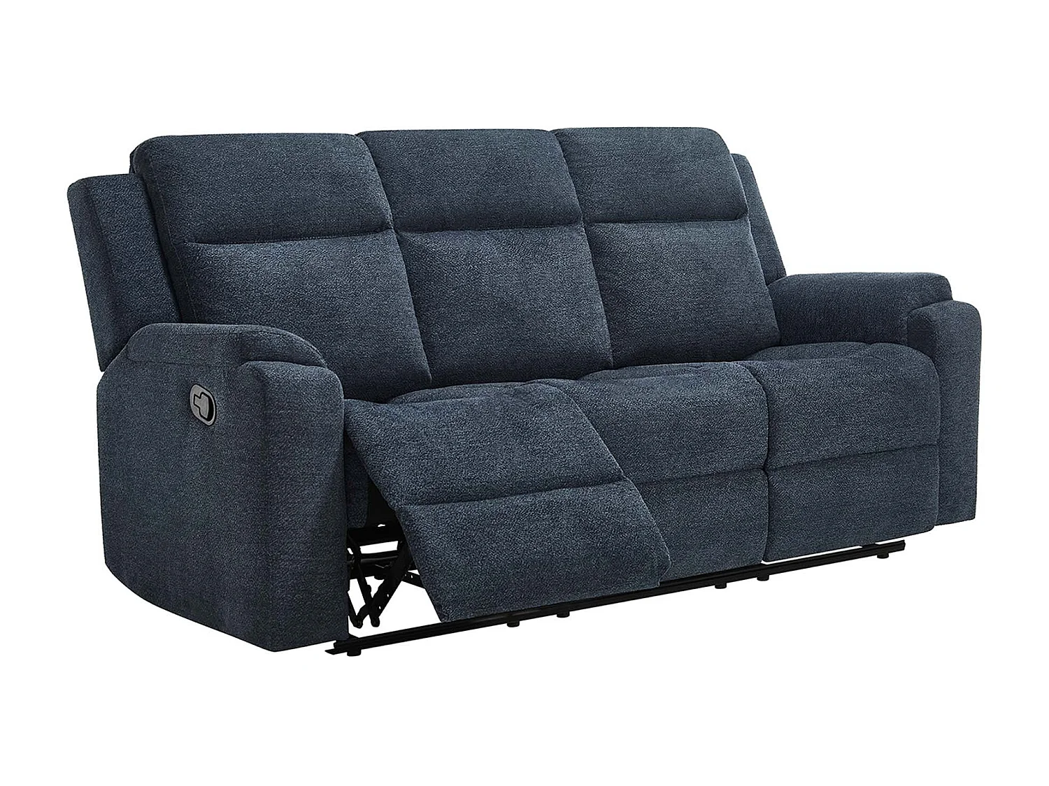 Orka 1+2+3 Seater Fabric Manual Recliner Sofa Set