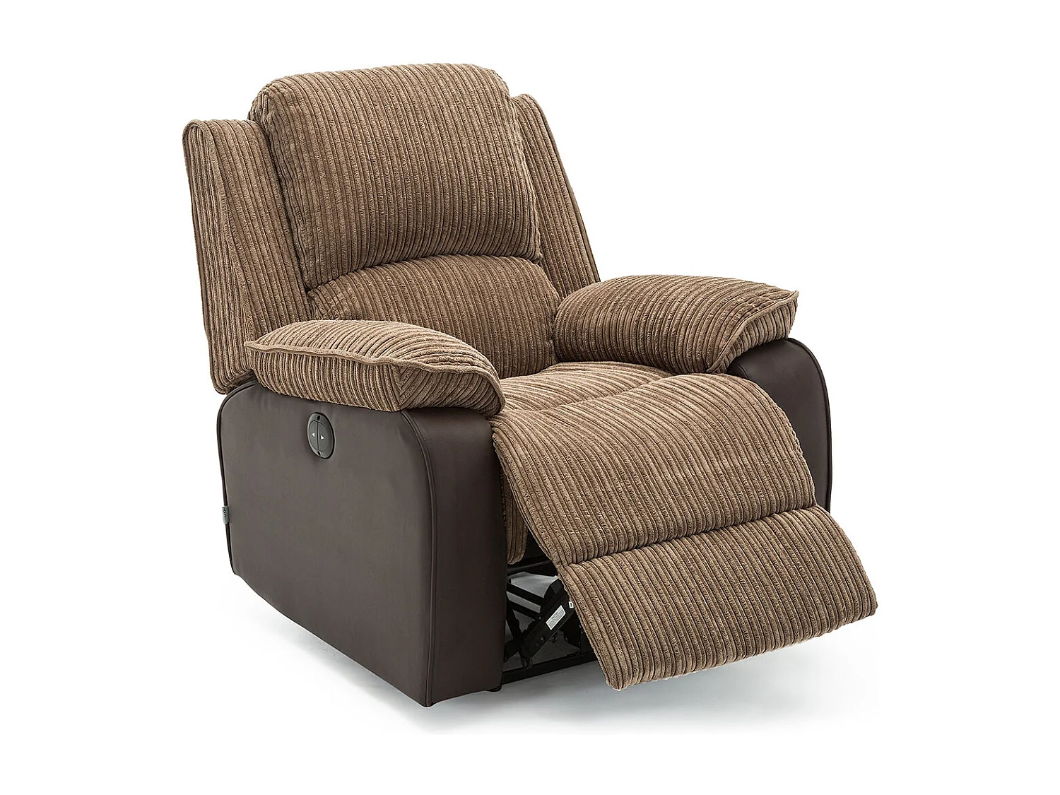 Postana Electric Recliner Jumbo Cord 1+2 Seater Sofa Set