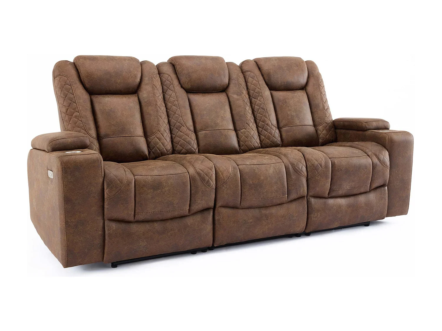 Ashton Electric Recliner 1+2+3 Seater Sofa Set Technology Fabric With Speakers & Usb-C Charging