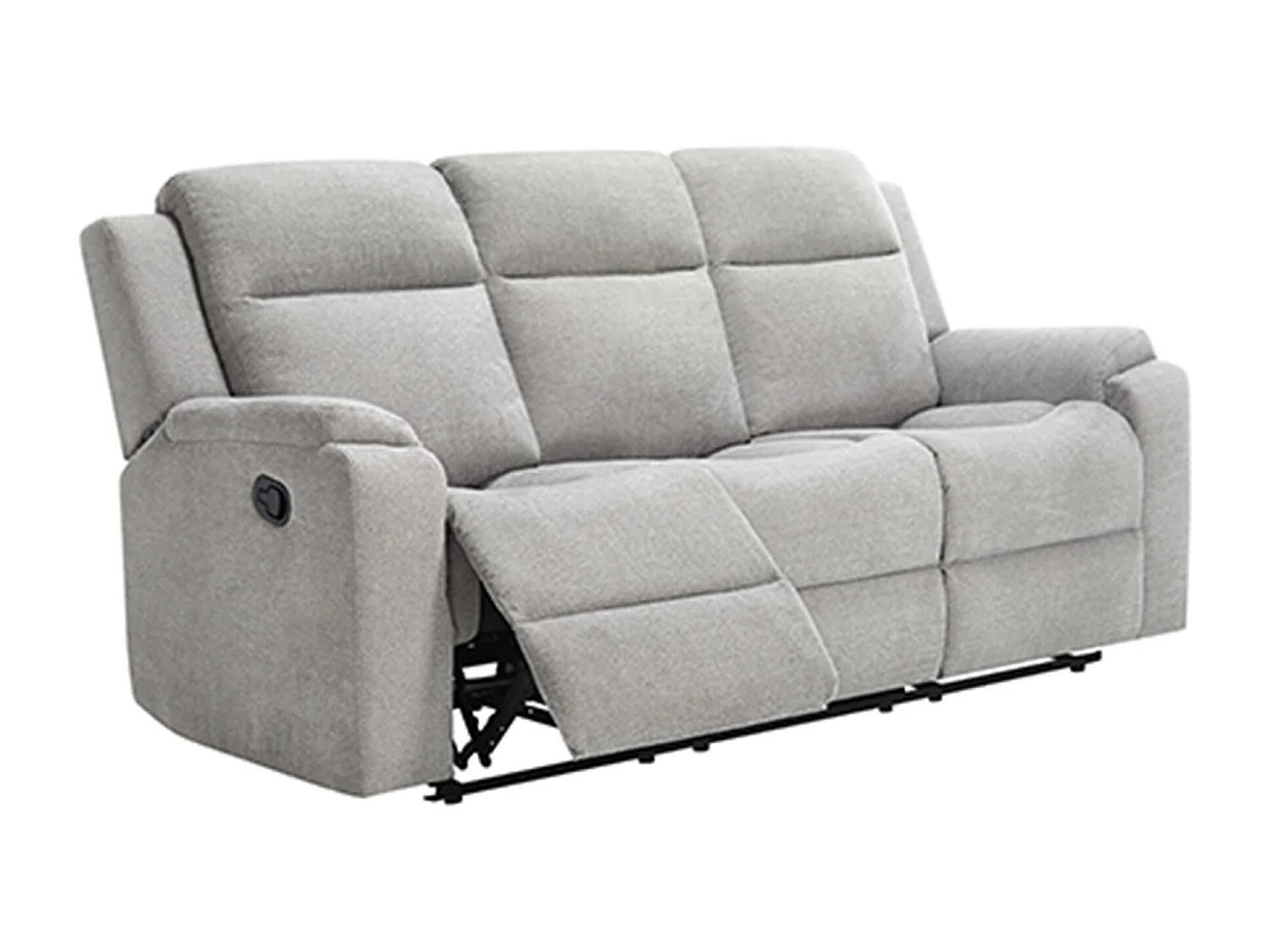 Orka 1+2+3 Seater Fabric Manual Recliner Sofa Set