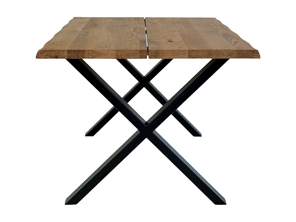 CALVI-Table repas à manger 4  personnes 140cm en chêne massif