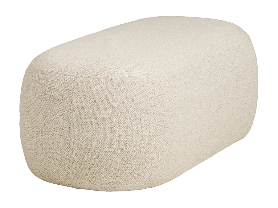 EGGS- Banc en tissu sable 100x50 cm