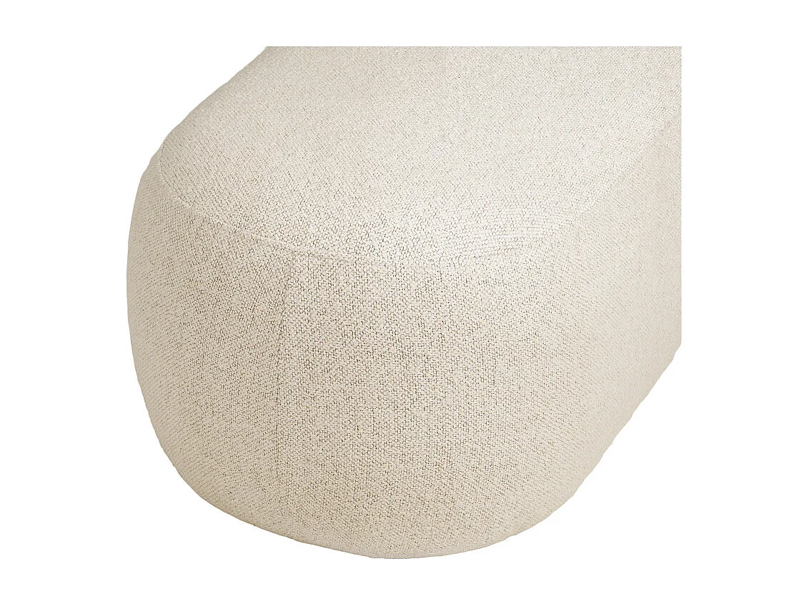 EGGS- Banc en tissu sable 100x50 cm