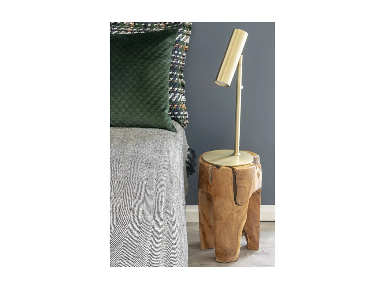 TIF- Tabouret en teck massif recyclé ø26 cm