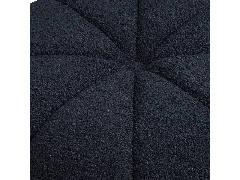 LOOM-Pouf blu navy ø48 cm