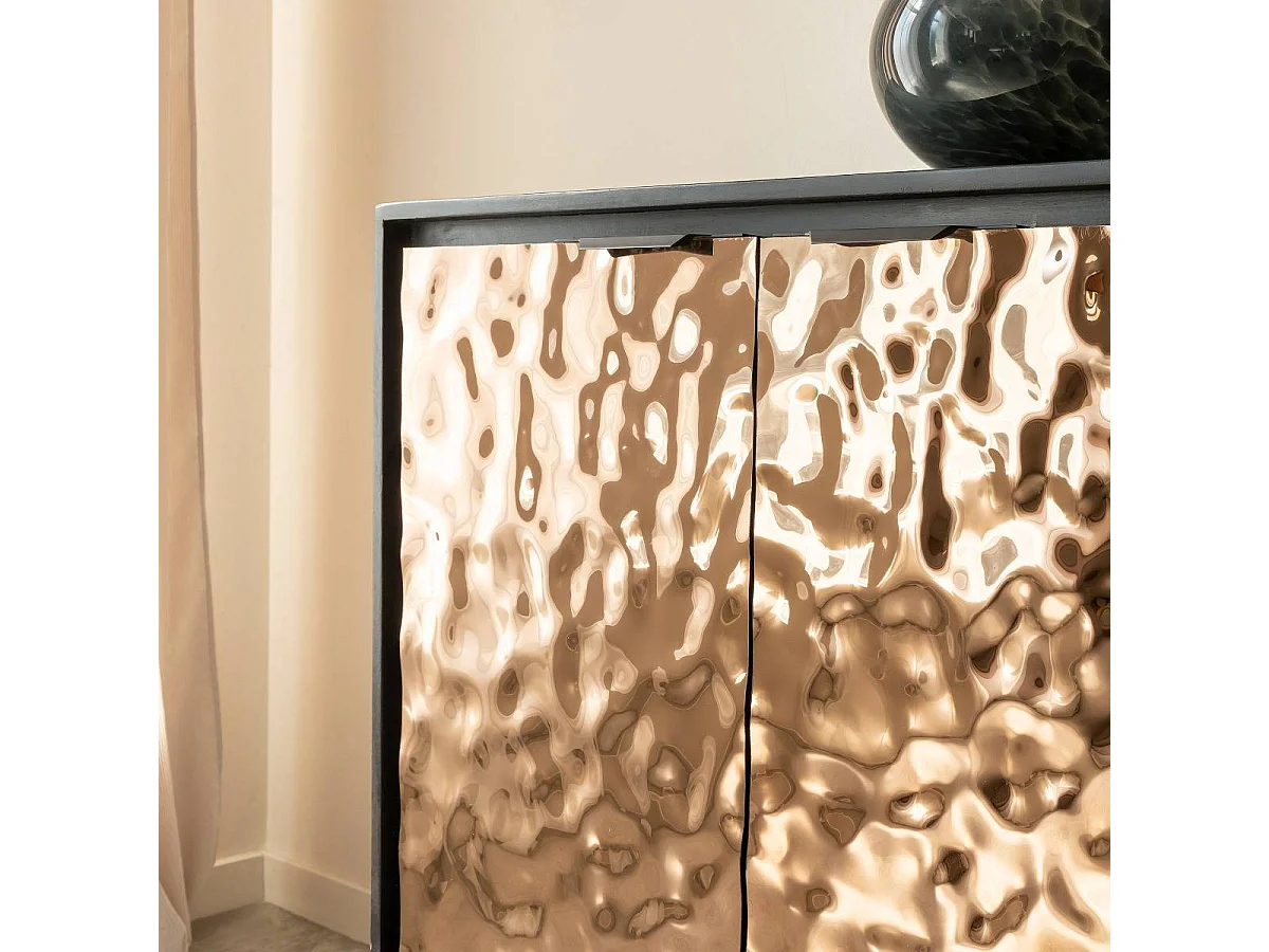 Buffet en bois de manguier et métal Nebula
