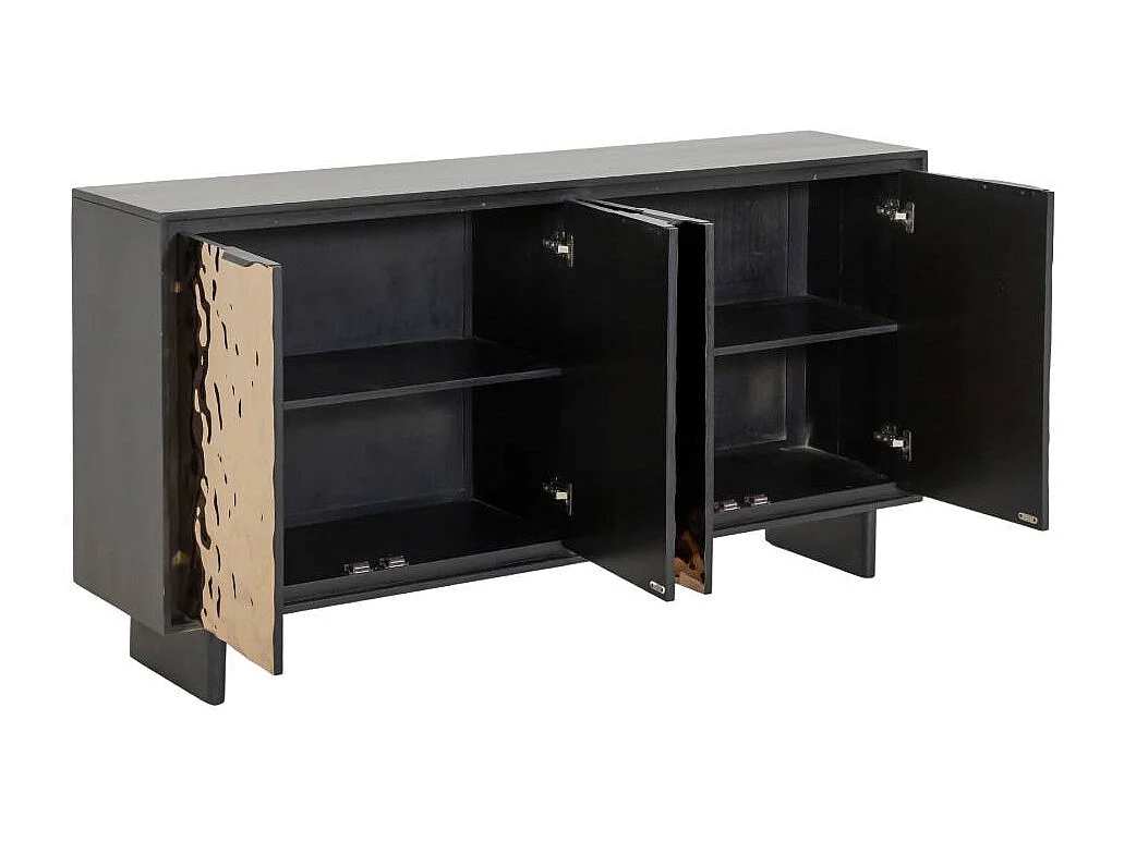 Buffet en bois de manguier et métal Nebula