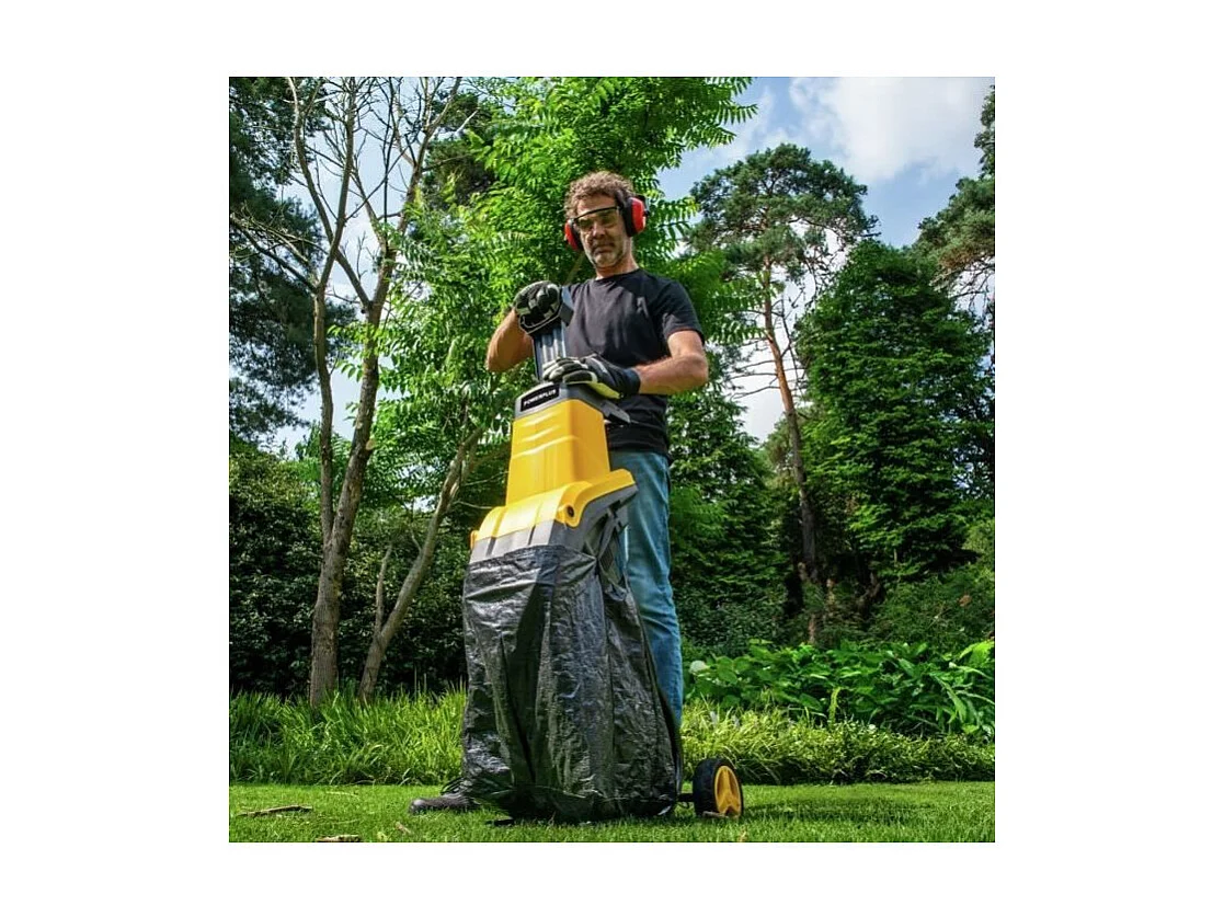 Broyeur de végétaux électrique - POWERPLUS - POWEG6420 - 2400 W