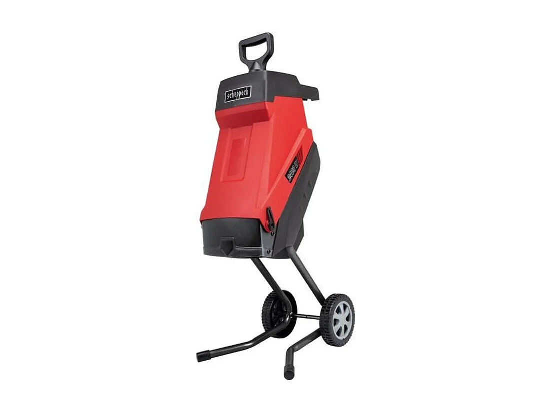 SCHEPPACH GS55 Gartenhäcksler 2400W, 45L, Äste bis 45mm, 2 Auffangsäcke, einfache Mobilität