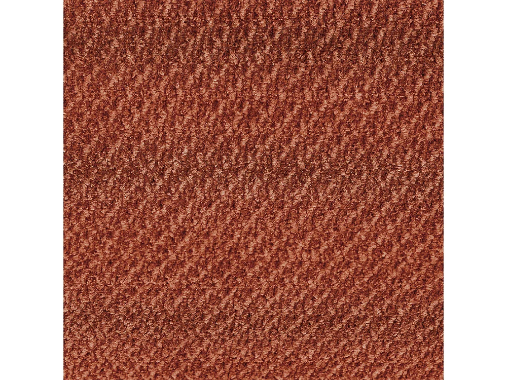 Alba - Pouf compressé en tissu - Rouille