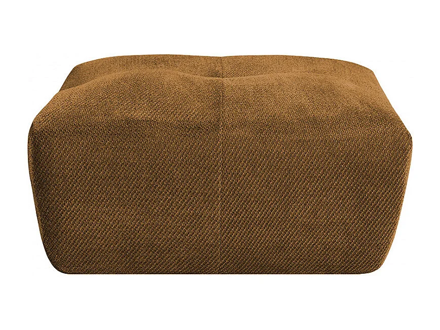 Alba - Pouf compressé en tissu - Bronze