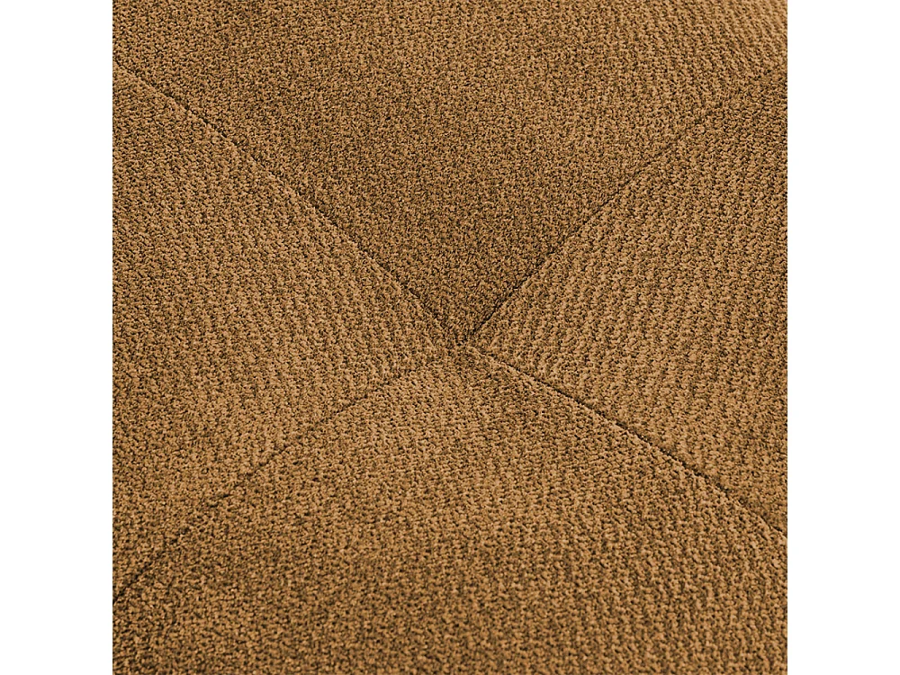 Alba - Pouf compressé en tissu - Bronze