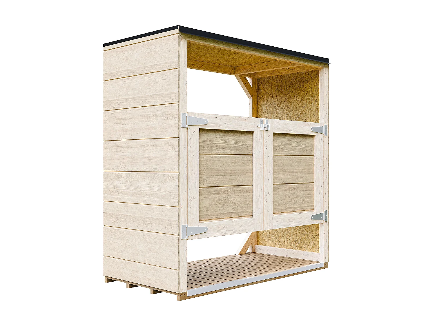 Obudowa na kosze na śmieci 1,14 m² / 2x240L - M980A