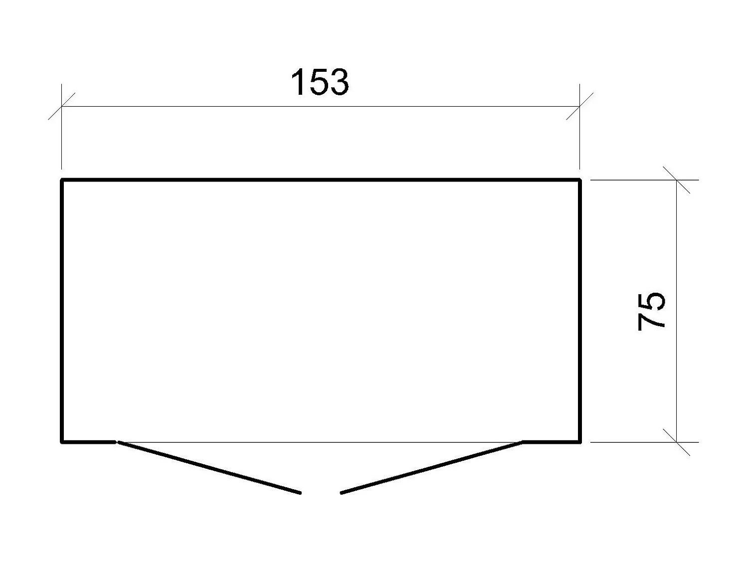 Obudowa na kosze na śmieci 1,14 m² / 2x240L - M980A-TUNDRA CAVERN