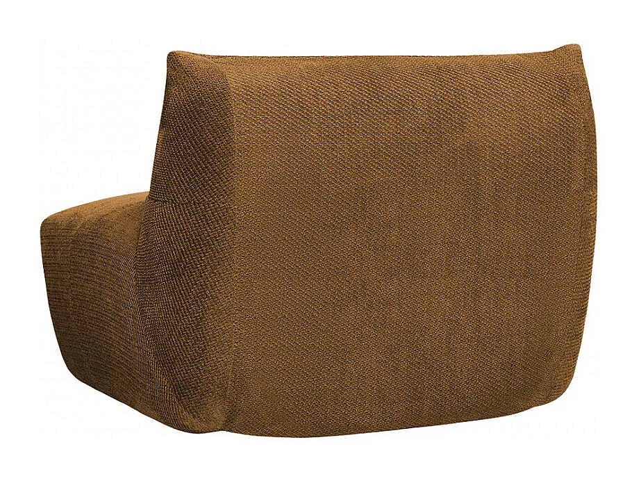 Alba - Chauffeuse compressée en tissu - Bronze