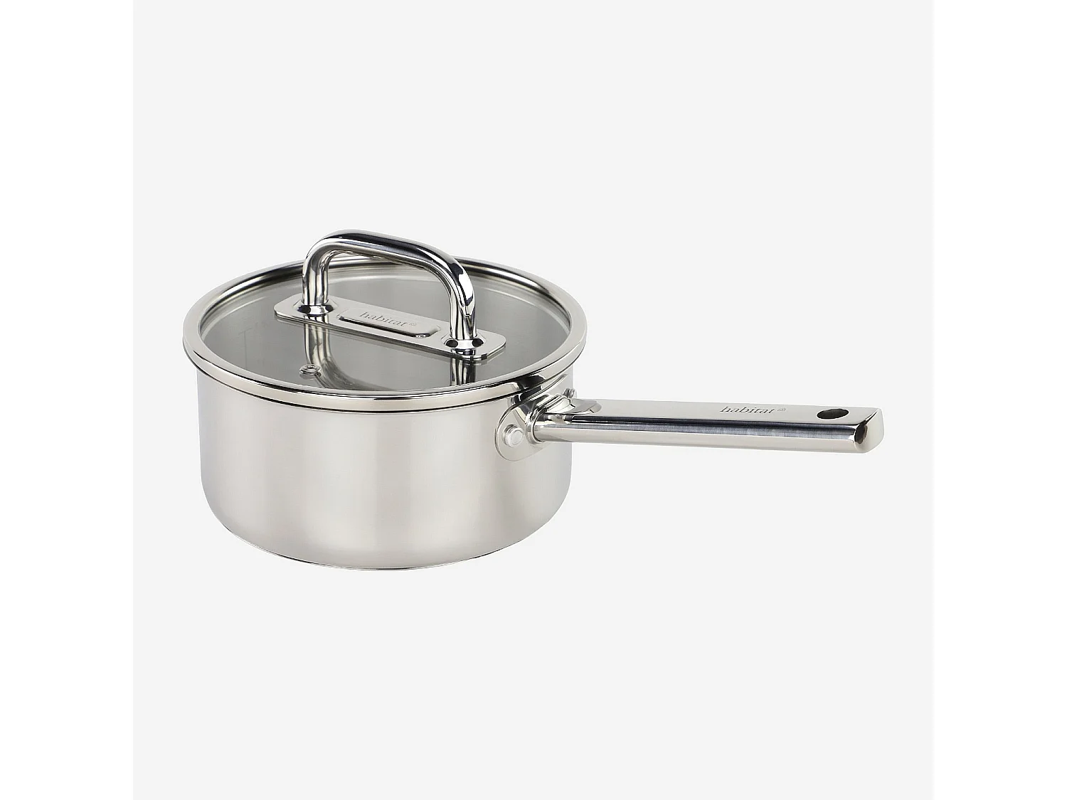 Batterie de cuisine 9 pièces en acier inoxydable tous feux - Argenté