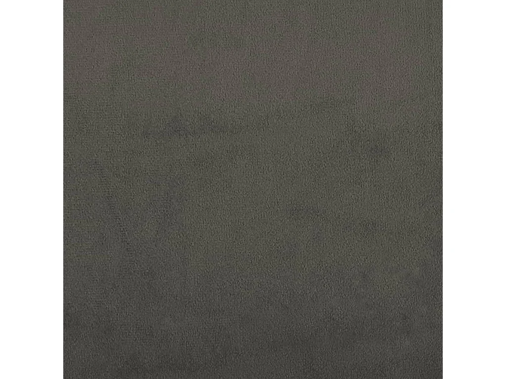 Cadre de lit sans matelas gris foncé 140 x 190 cm en velours