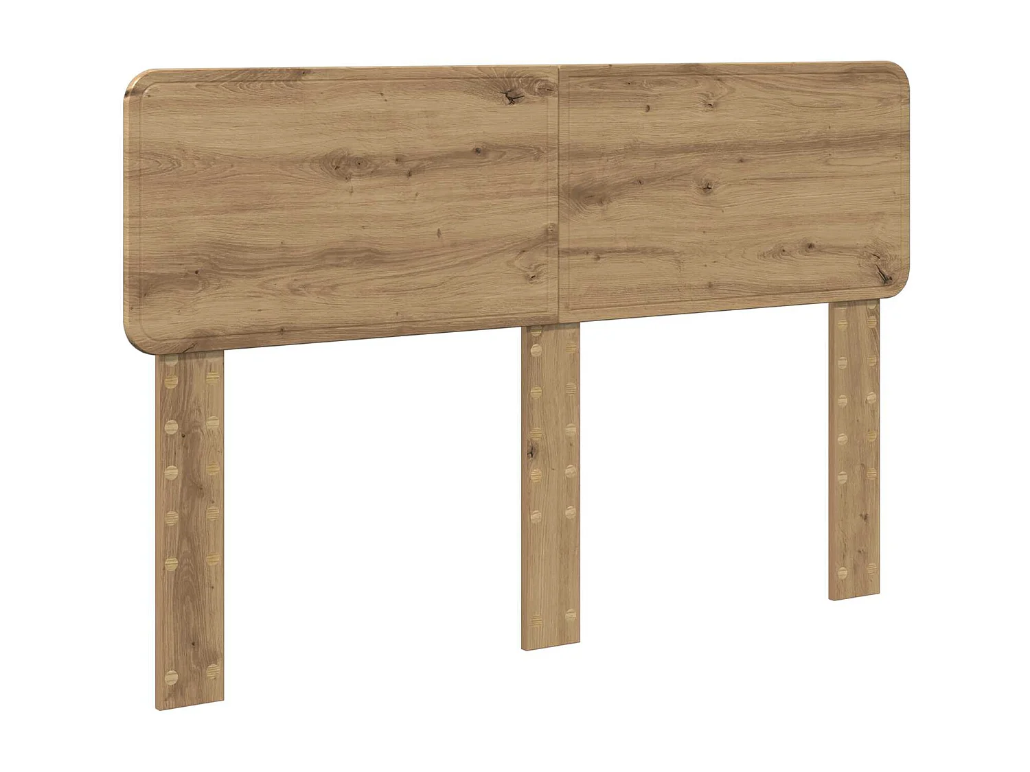 Tête de lit Chêne artisanal Bois d'ingénierie