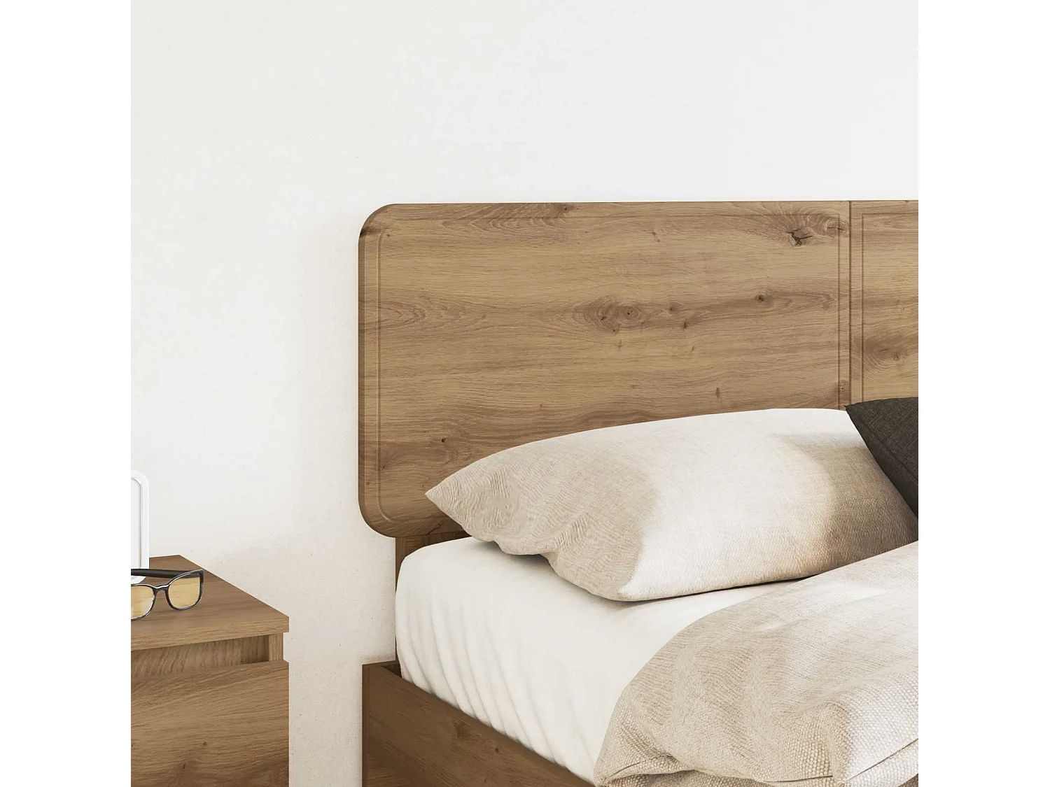 Tête de lit Chêne artisanal Bois d'ingénierie