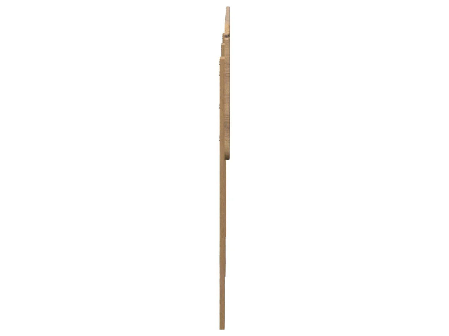 Cabecero de tablero de madera de ingeniería roble artisan