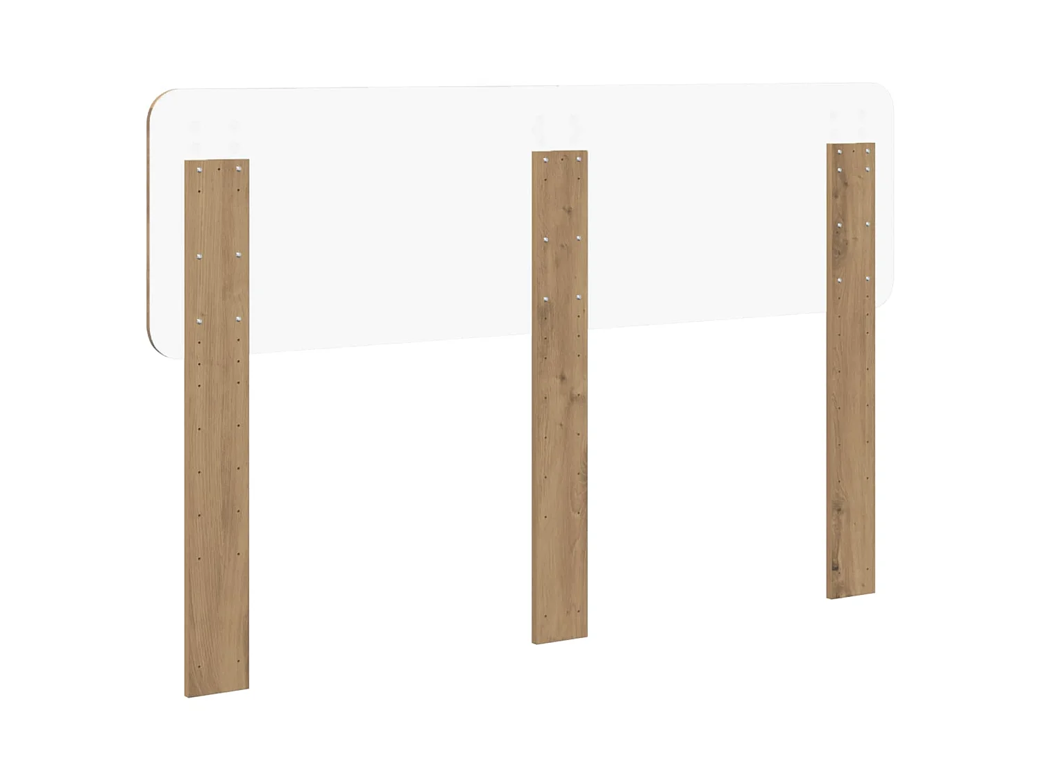 Cabecero de tablero de madera de ingeniería roble artisan