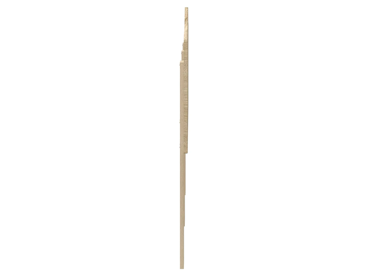 Tête de lit chêne en panneau de bois