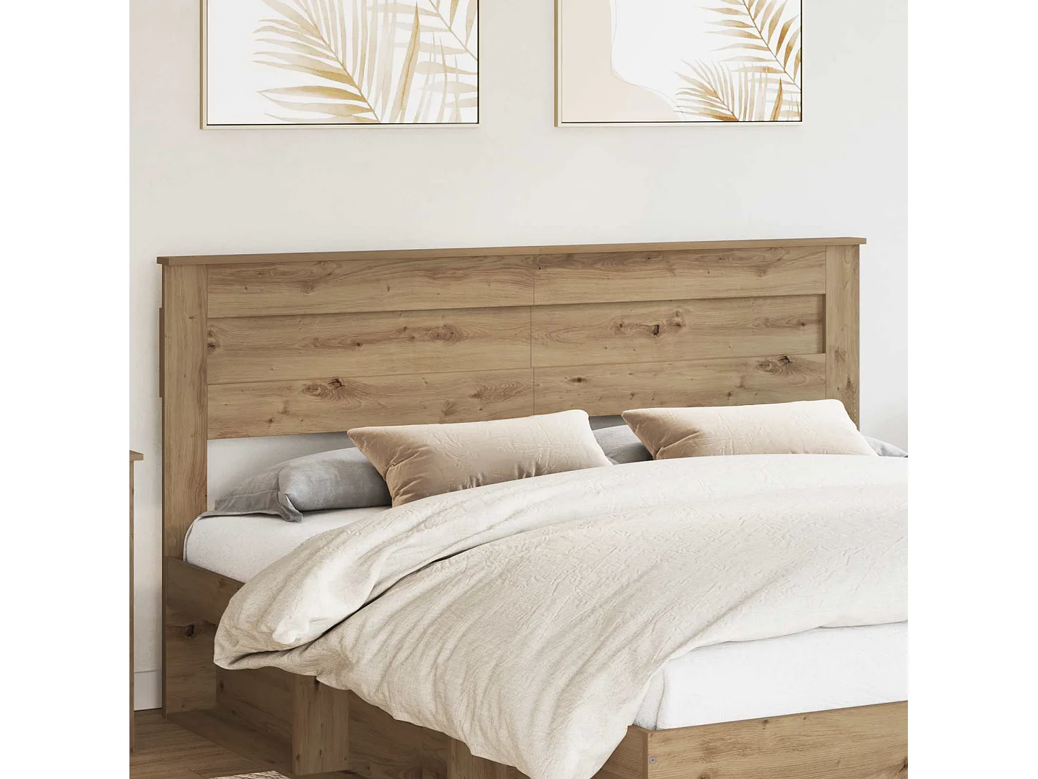 Tête de lit Chêne artisanal Bois d'ingénierie
