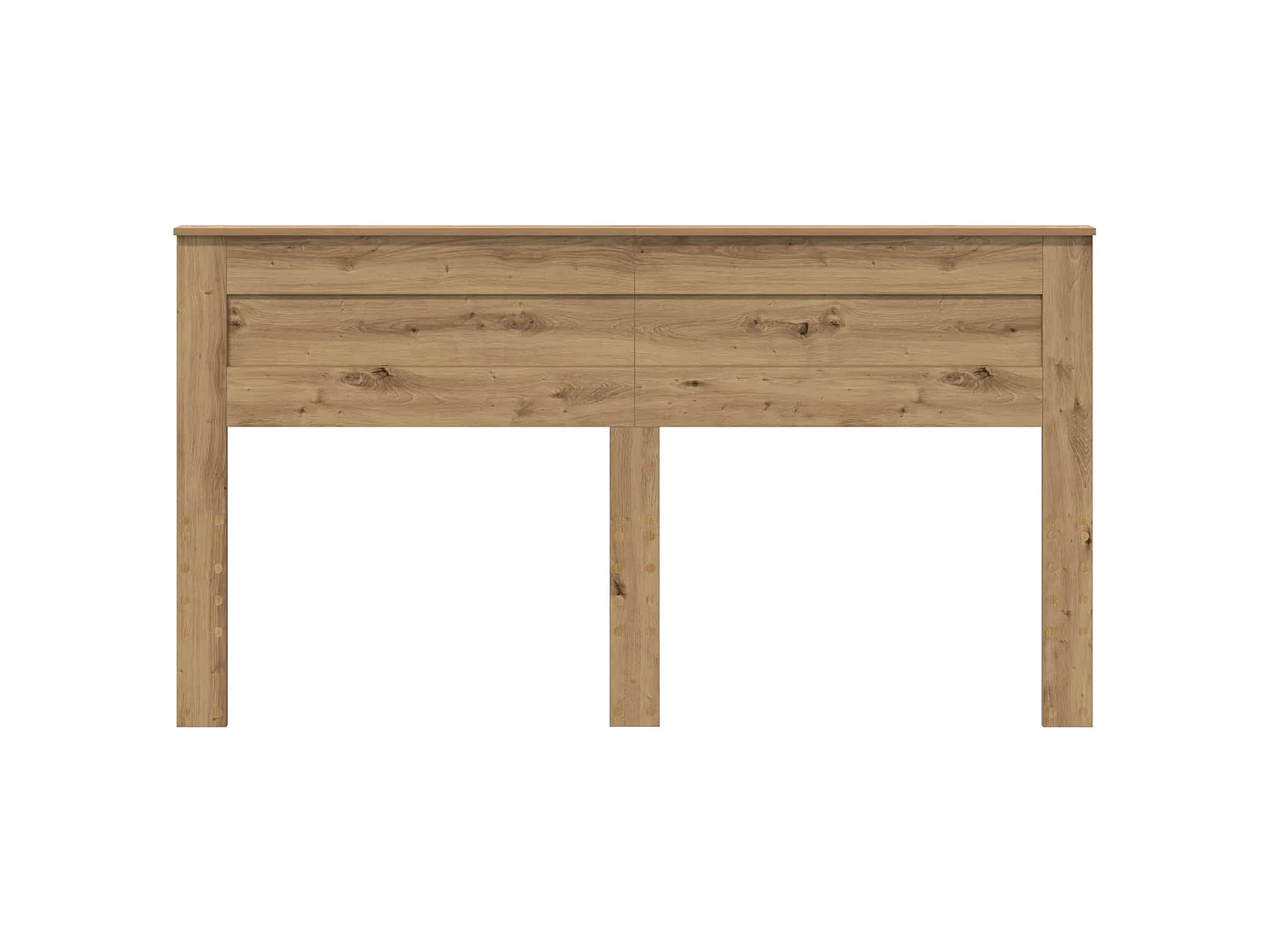 Cabecero de tablero de madera de ingeniería roble artisan