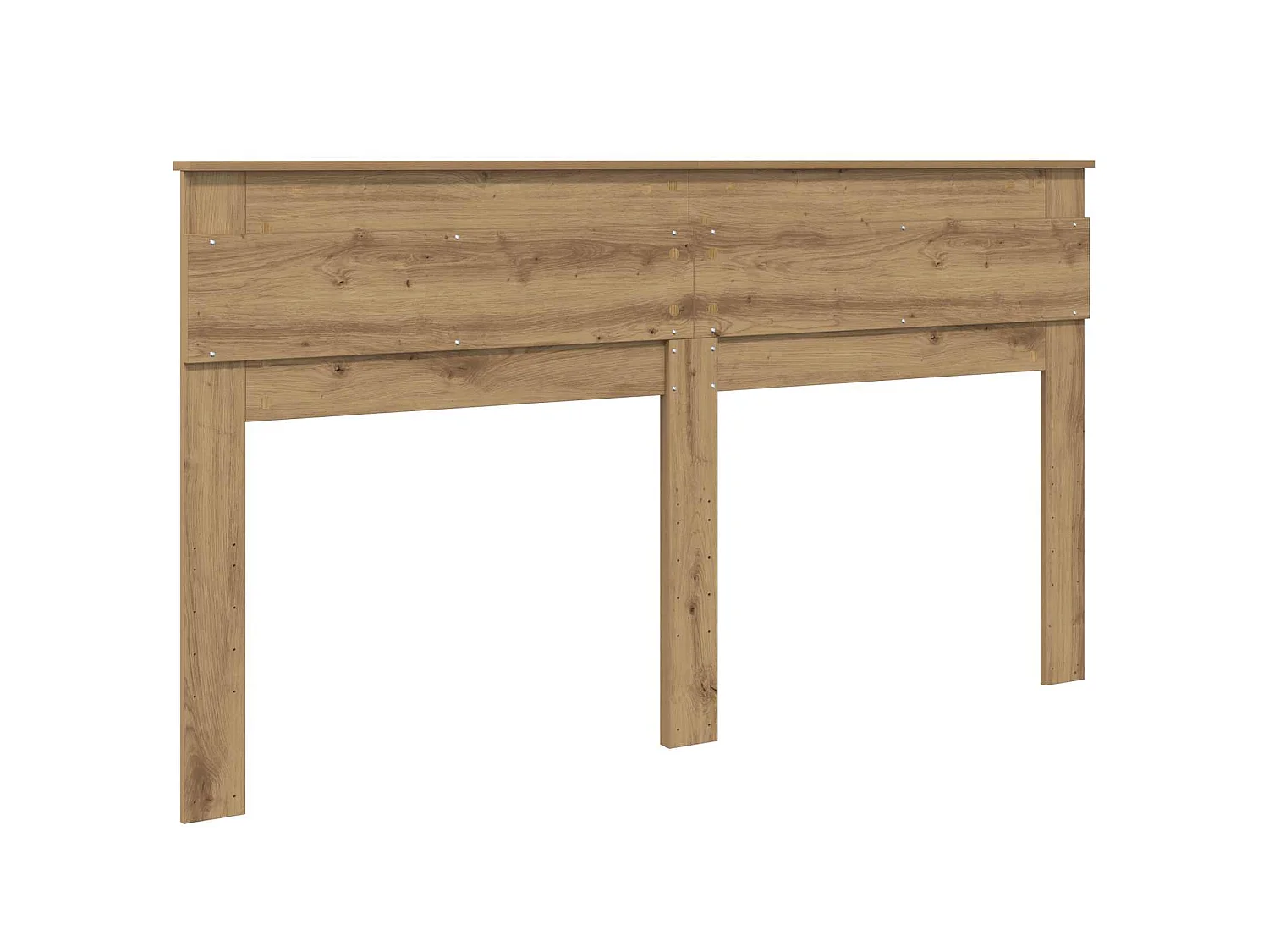 Cabecero de tablero de madera de ingeniería roble artisan