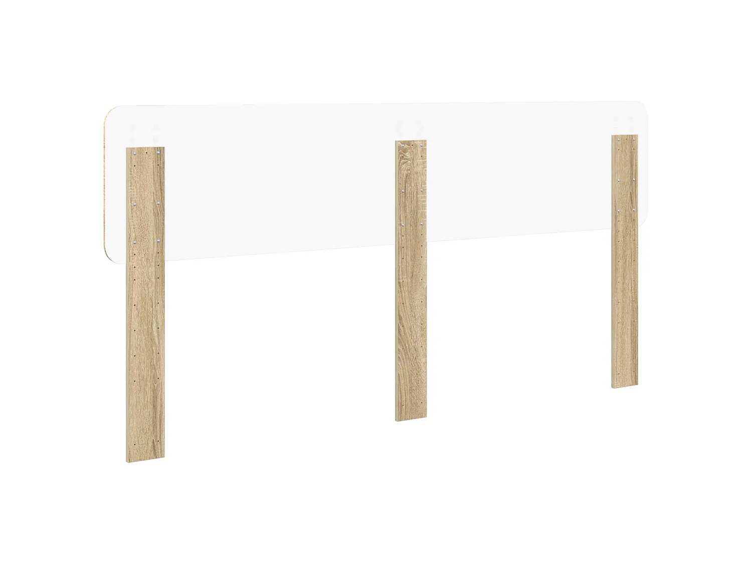 Tête de lit chêne en panneau de bois