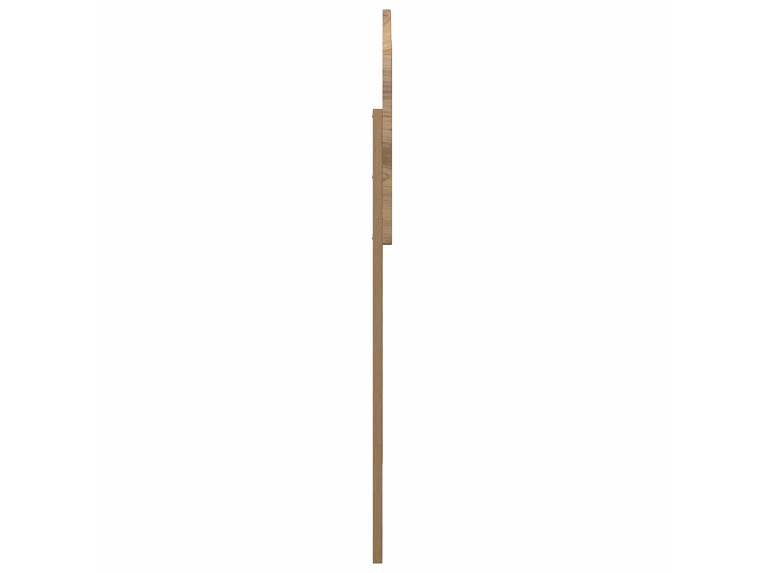 Cabecero de tablero de madera de ingeniería roble artisan