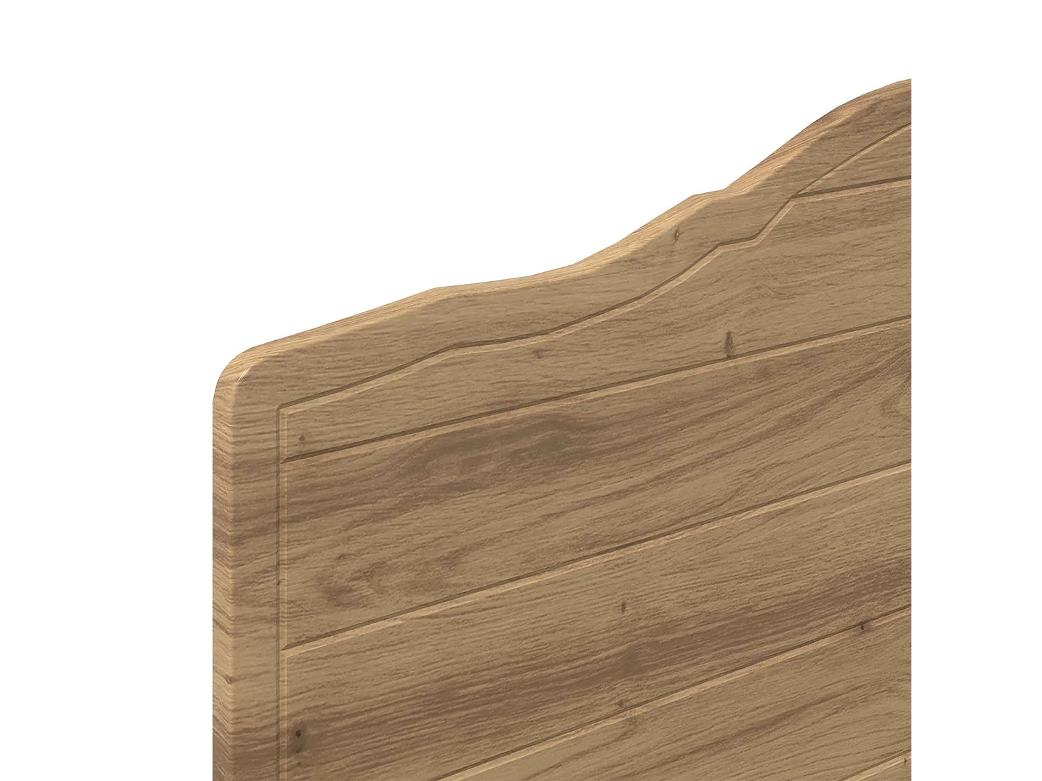 Cabecero de tablero de madera de ingeniería roble artisan