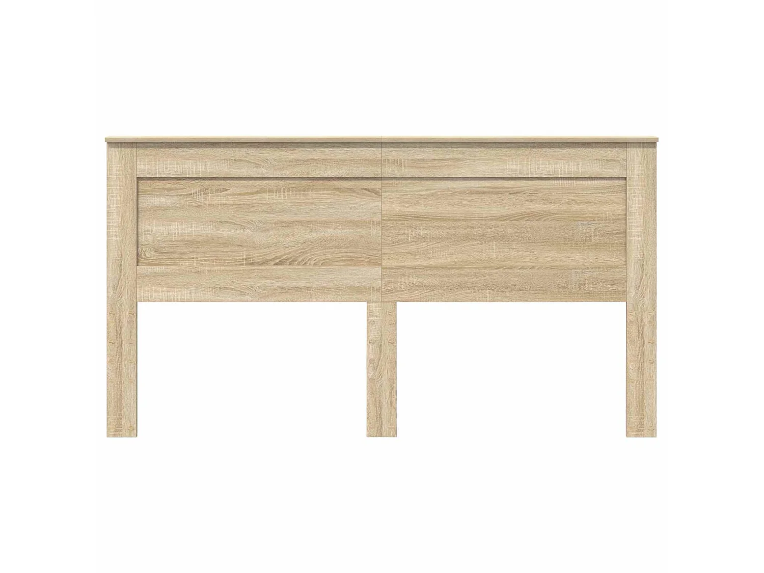 Tête de lit chêne en panneau de bois pour la chambre