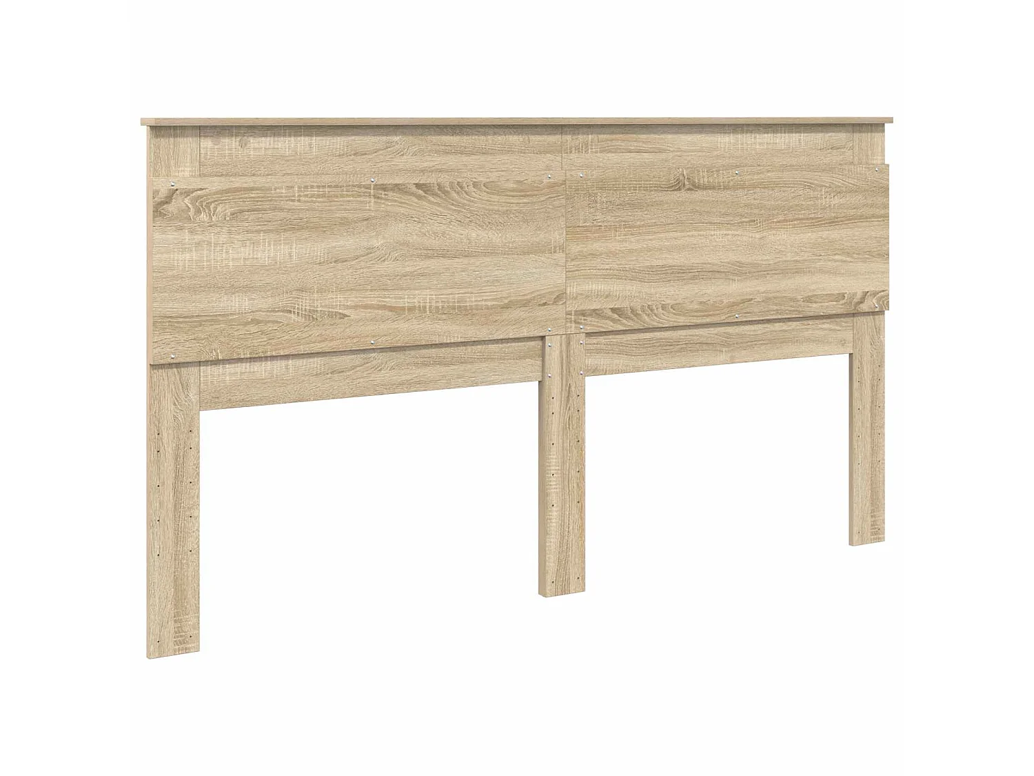 Tête de lit chêne en panneau de bois pour la chambre