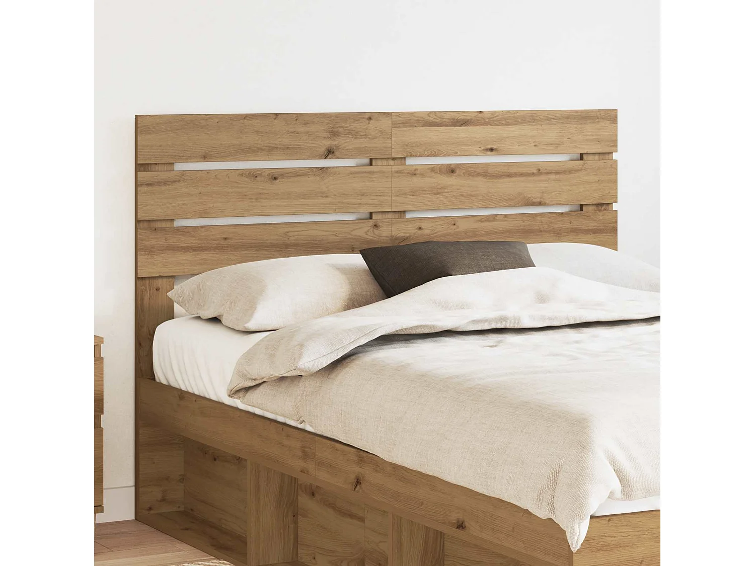 Tête de lit Chêne artisanal Bois d'ingénierie