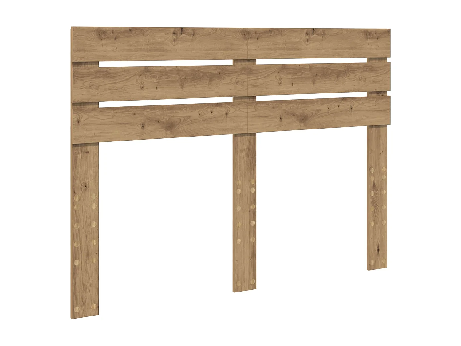 Tête de lit Chêne artisanal Bois d'ingénierie