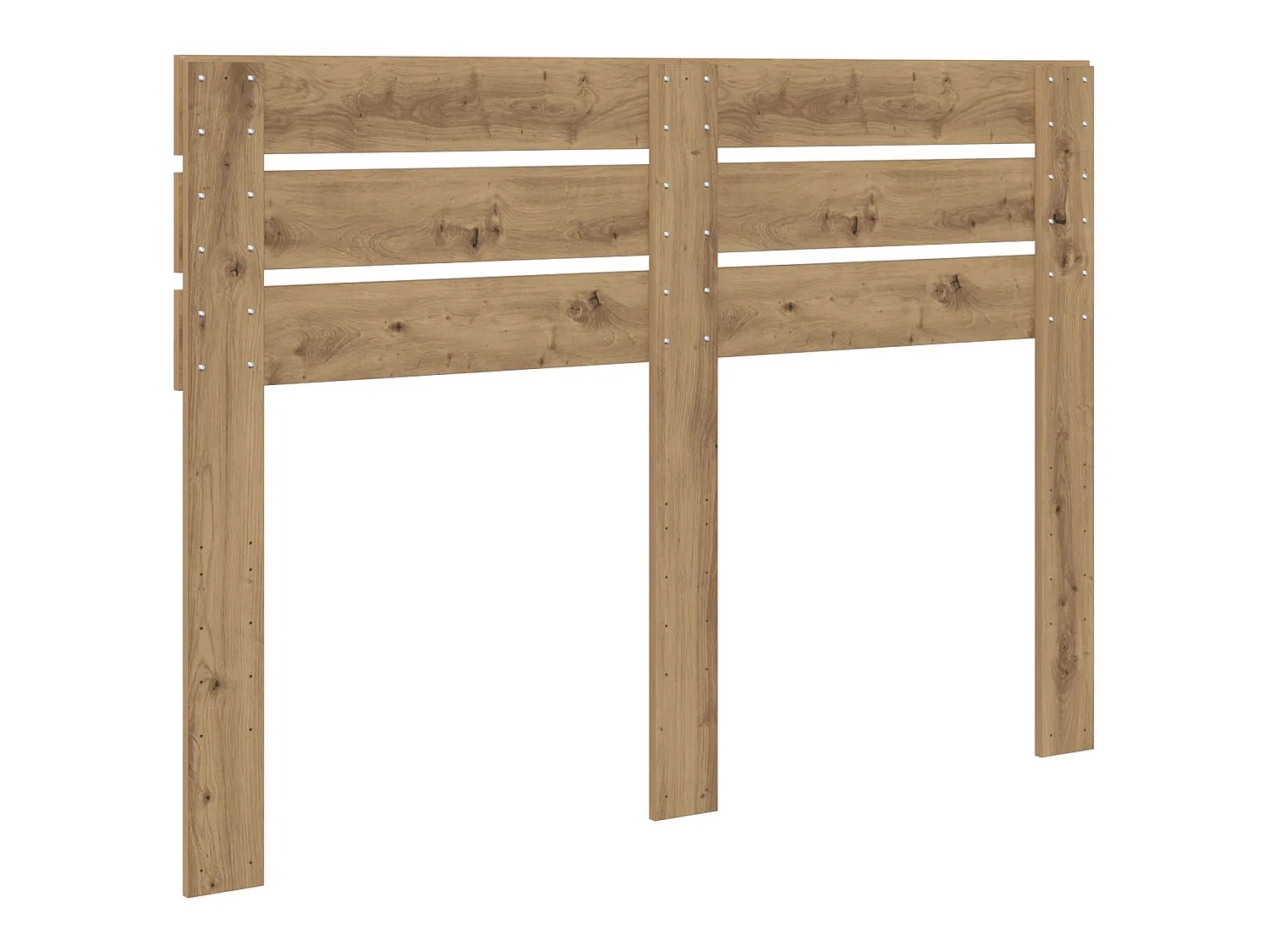 Cabecero de tablero de madera de ingeniería roble artisan