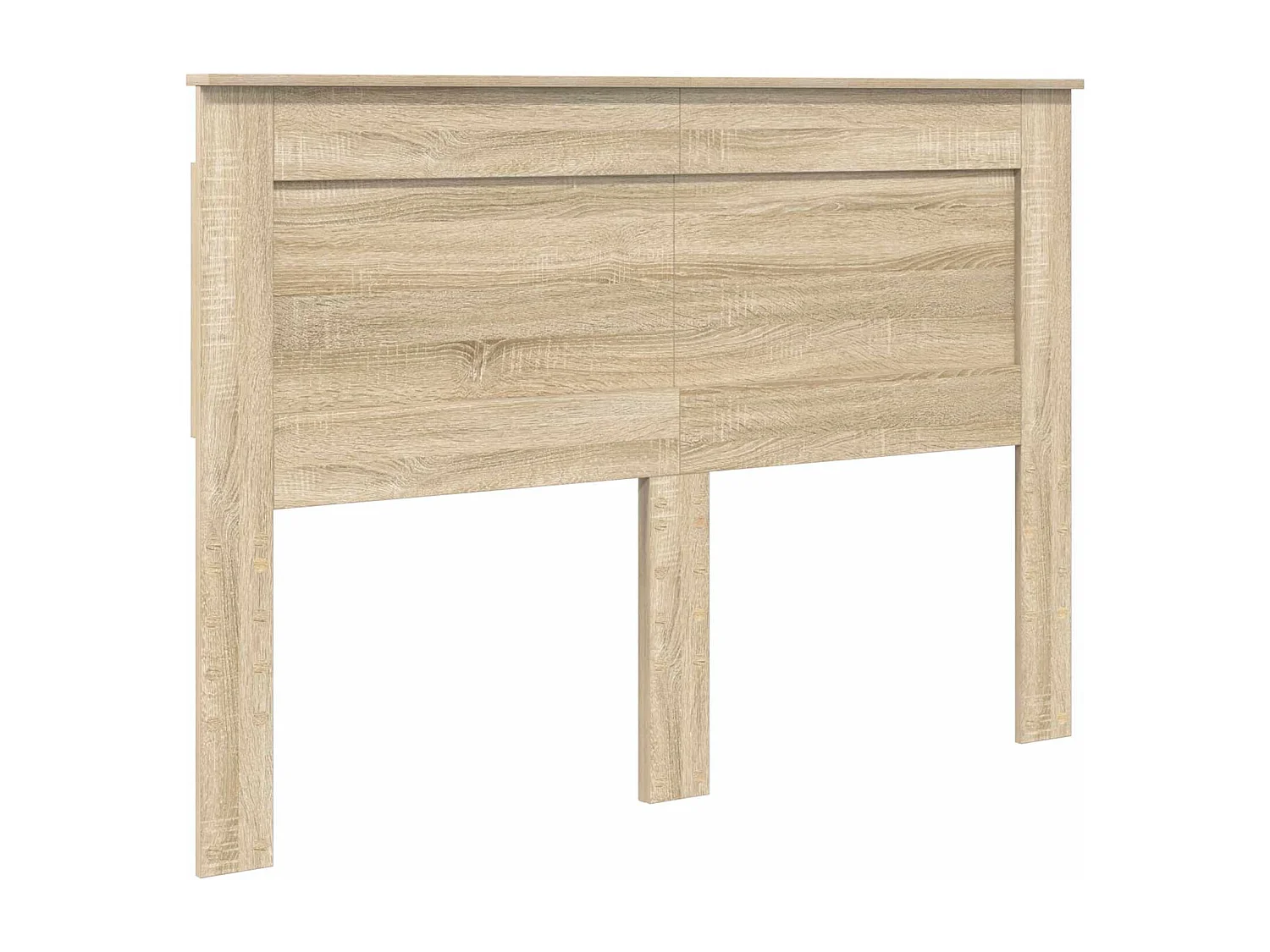 Tête de lit chêne en panneau de bois pour la chambre