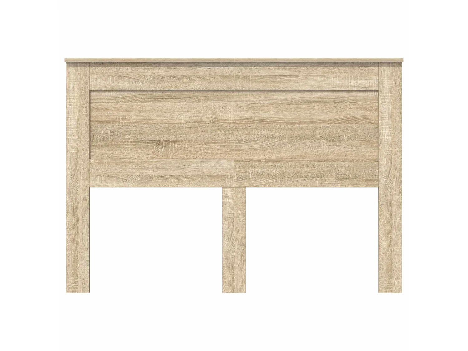 Tête de lit chêne en panneau de bois pour la chambre