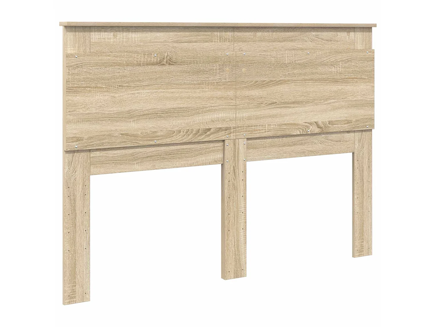 Tête de lit chêne en panneau de bois pour la chambre