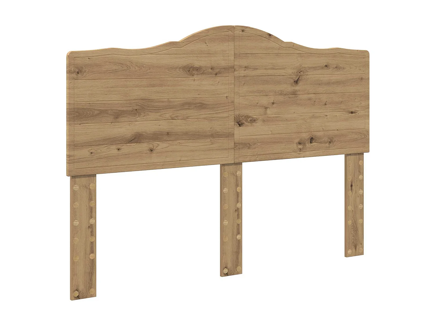 Tête de lit Chêne artisanal Bois d'ingénierie