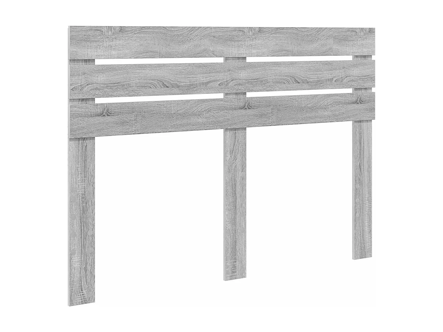 Tête de lit Gris  Bois d'ingénierie