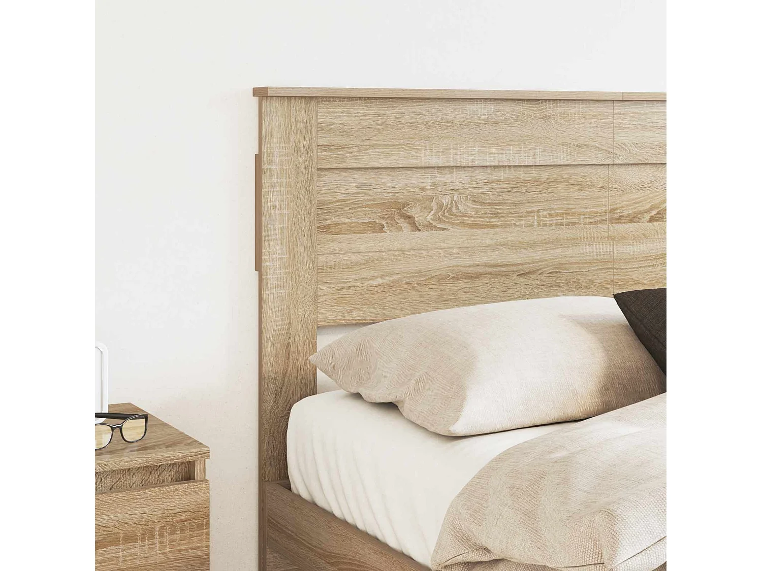 Tête de lit Chêne  Bois d'ingénierie