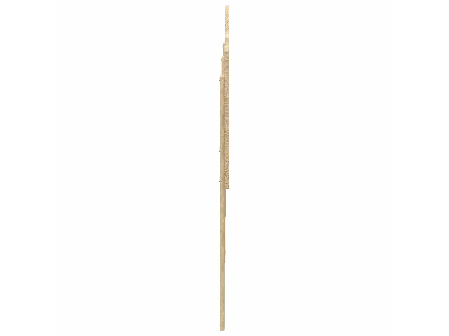 Tête de lit chêne en panneau de bois