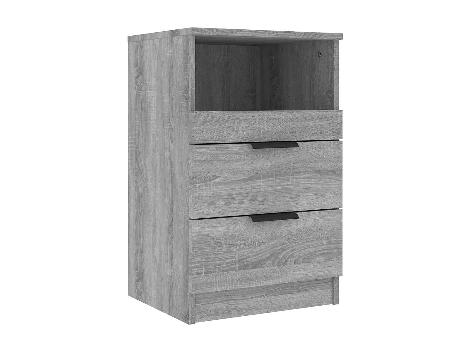 Table de chevet  gris Bois d'ingénierie