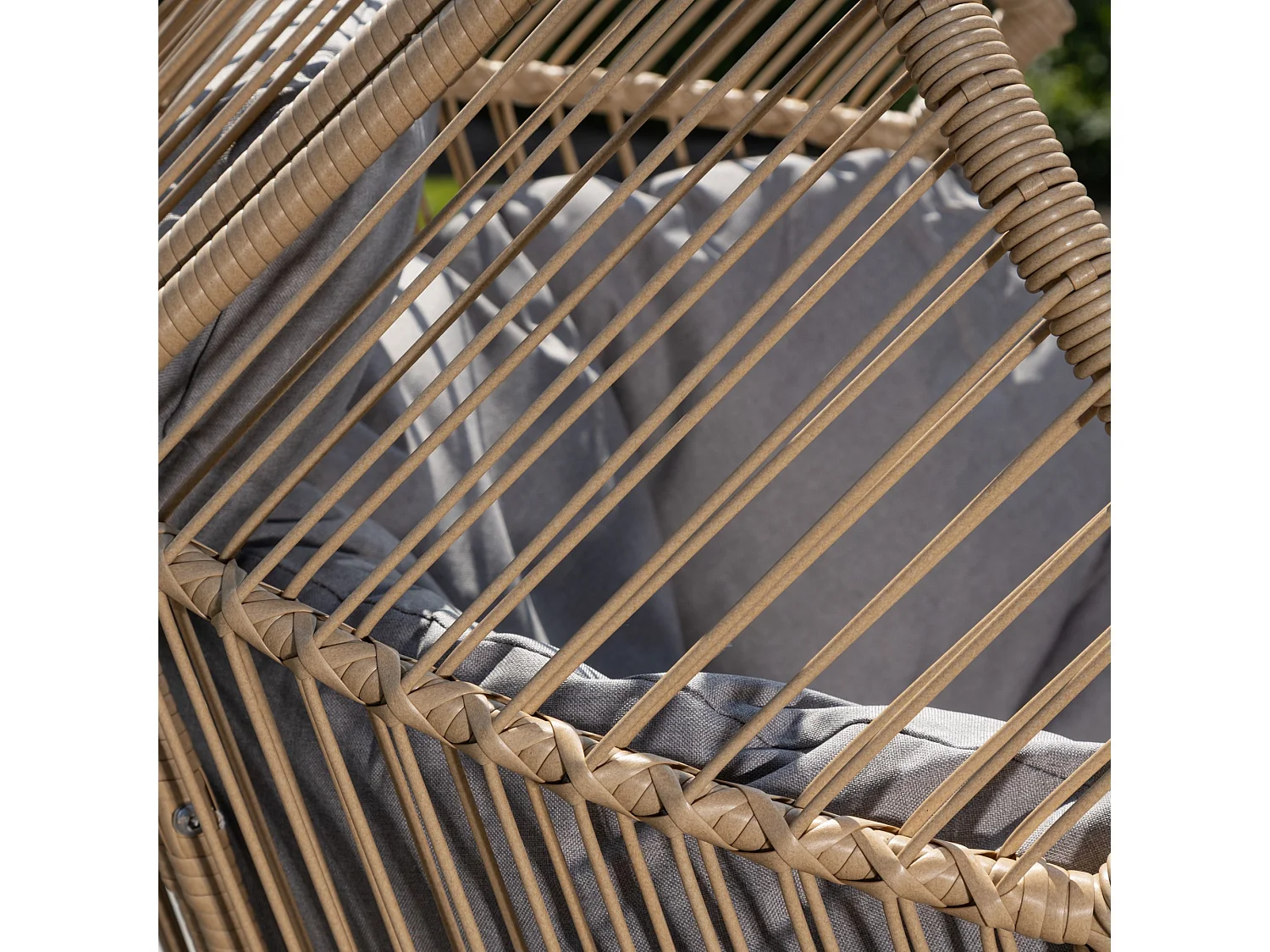 Nestara Standing Egg Chair and Stool