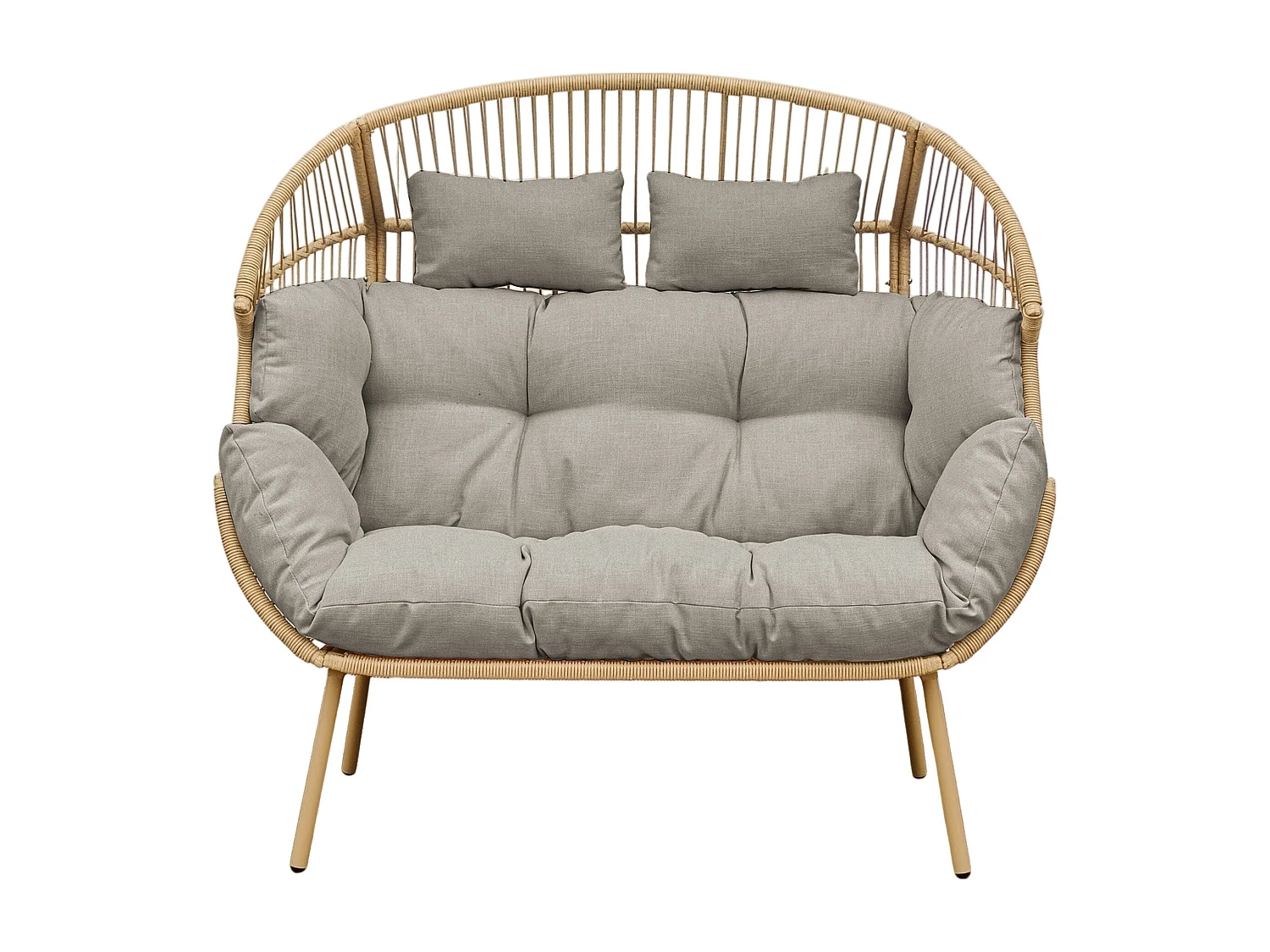 Cocona 2 Seat Standing Egg Chair