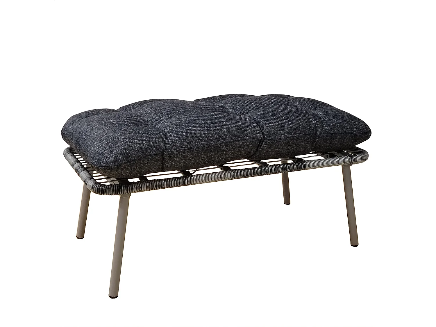 Cocona 2 Seat Standing Egg Chair and Stool