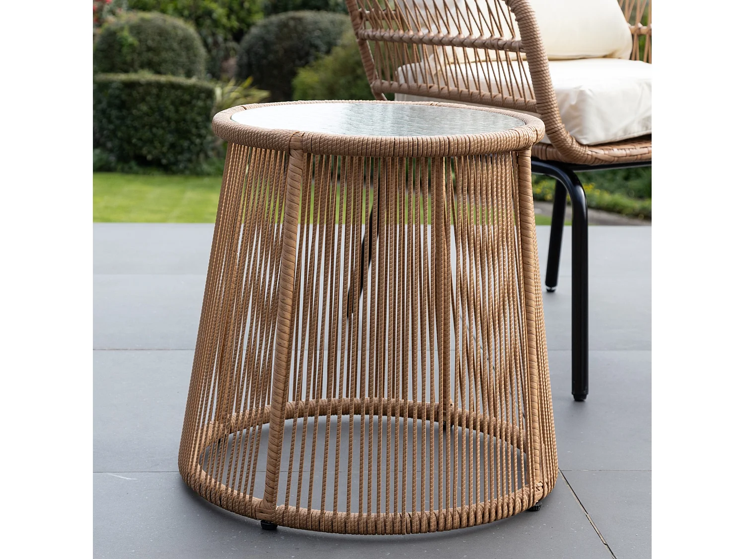 Carbini 3 Piece Patio Bistro Set